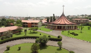 Chapel and Library at the SMA seminary, Ibadan