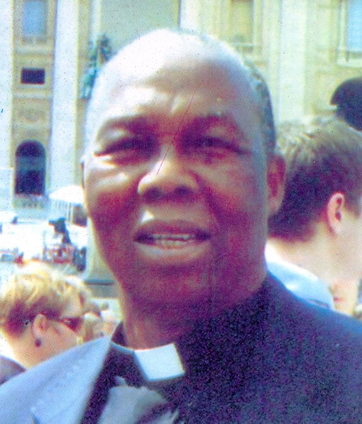 Monsignor Joseph Omesa in Rome, 2014