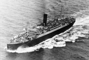 SS California during WWII